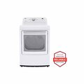 Almo 7.3cu. ft. Ultra Large Capacity Electric Dryer, Sensor Dry, FlowSense, and LoDecibel Technology DLE7150W